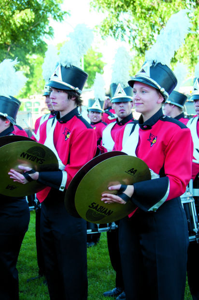 Big Red Marching Machine Cymbals